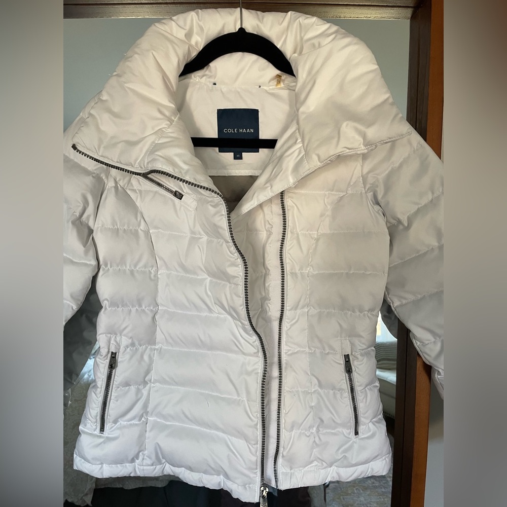 Cole Haan Down Zip Jacket Size XS